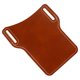 thumbnail image 4 of EeaseMX Riñonera de piel sintética para teléfono móvil, práctica bolsa de almacenamiento para hombre (marrón), 4 of 7
