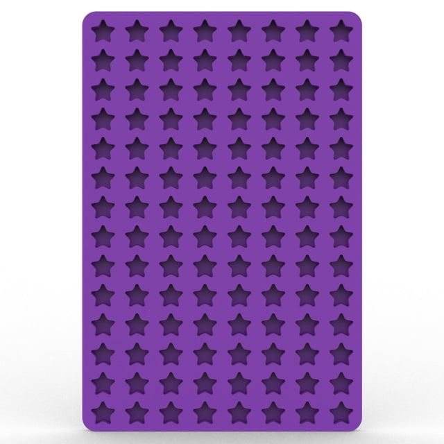 Molde de silicona para golosinas para perros, minimolde de estrella de 112 cavidades para hornear cubitos de hielo, gotas de chocolate, golosinas para perros, galletas gomosas