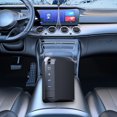 thumbnail image 1 of Altavoz Bluetooth para coche Blaxil, subwoofer portátil de graves, sistema de sonido impermeable para exteriores, minialtavoz, compatibilidad universal, color negro. Oferta disponible., 1 of 6