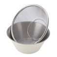 thumbnail image 1 of Stainless Steel Colander Bowl Set, Stackable Kitchen Strainer for Fruits Rice Eggs with Mixing Bowl Portable Kitchen Microporous Strainer for Washing Rice Pasta Small Grains, 1 of 7