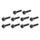 thumbnail image 1 of Tornillos de cabeza hexagonal de acero aleado M2x8mm, 50 piezas, color negro, 1 of 3