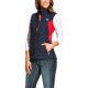 thumbnail image 1 of Chaleco ARIAT New Team Softshell para mujer, azul, talla XS, 1 of 2