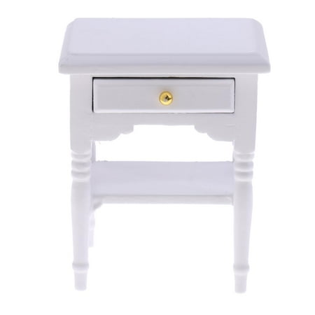 European /12 Dolls House atures Bedroom Living Room Bedside Supplies Beautiful Design and Excellent Workmanship