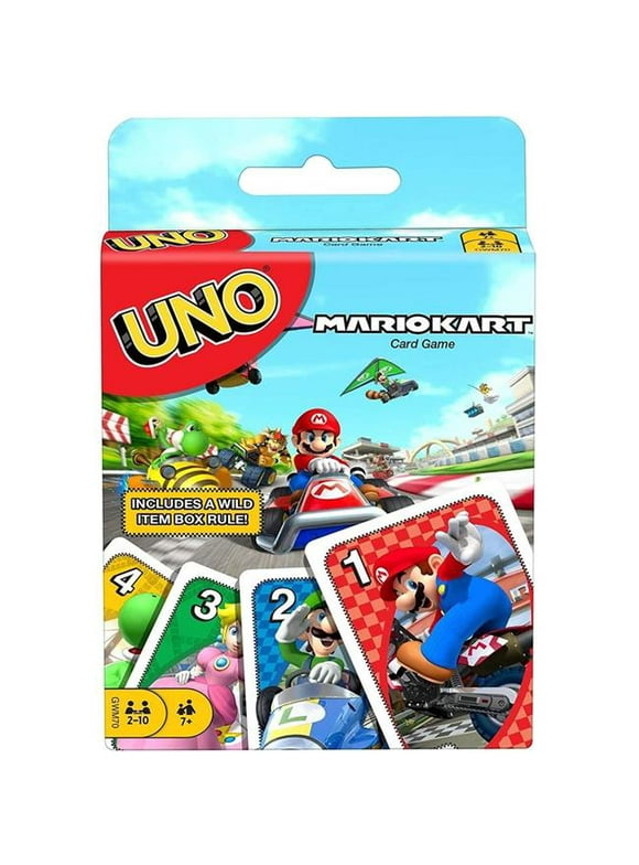 Uno Mario Kart Card Game