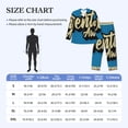 thumbnail image 4 of Uemuo Adventure Awaits Pattern 2-Piece Loungewear Set - Men’s Soft Sleepwear, Cozy Winter PJs, Comfy Sleep Set-X-Large, 4 of 7