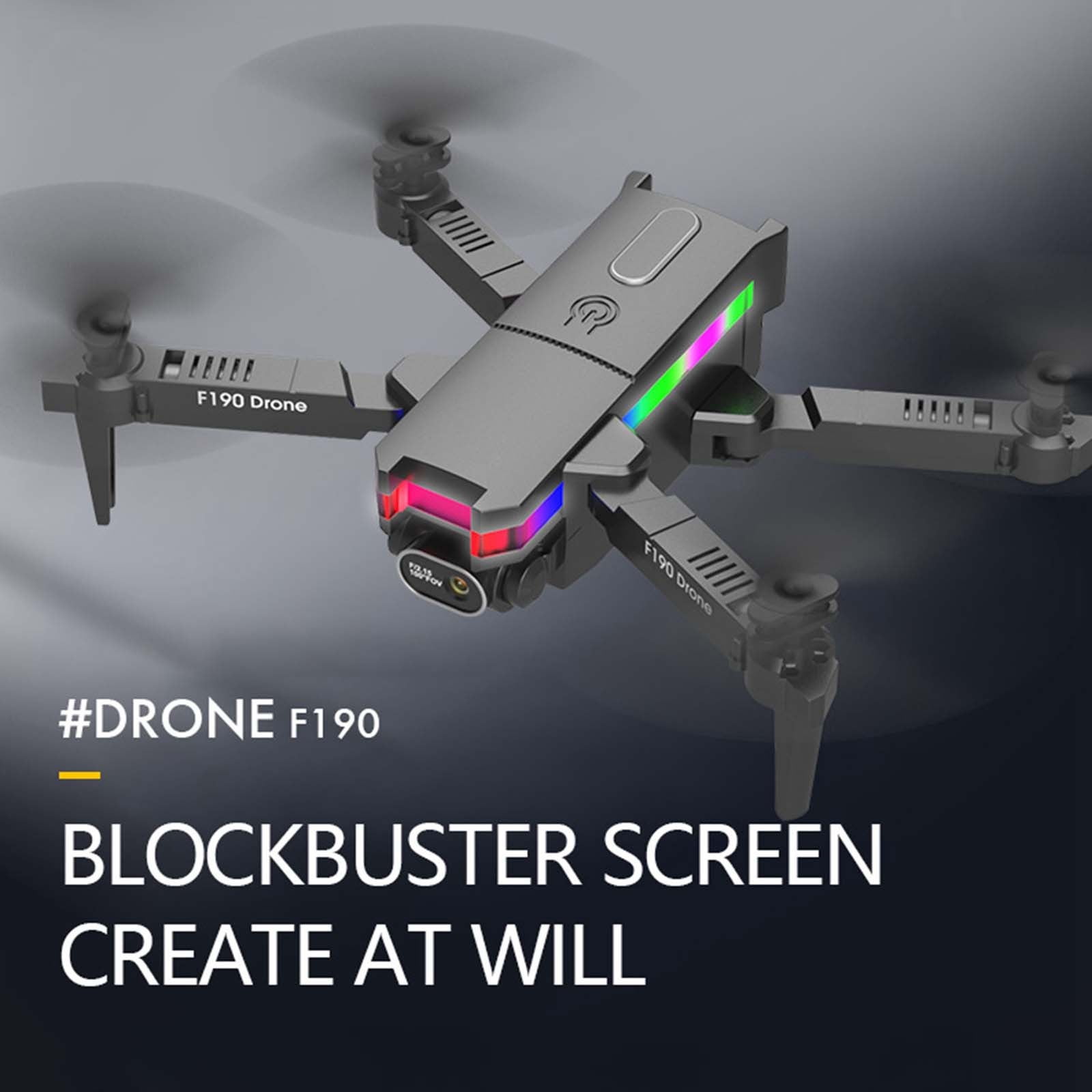 4K Dual Camera Drone, Foldable and Portable with 2 Batteries for Extended Flight, WiFi FPV, Trajectory Flight for Beginners and Teens