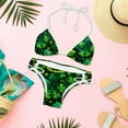 thumbnail image 6 of Saint Patrick's Day Chic One-Piece Swimsuits Bikini Set: Detachable Sponge, Adjustable Strap, Two-Pack, for Pools and Beaches, 6 of 6