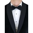 thumbnail image 4 of DTI BB Signature Men's One Button Shawl Lapel Black Velvet Tuxedo Suit Black, 4 of 5