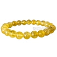 thumbnail image 2 of Citrine Beads Bracelet, Natural Citrine Bracelet, November Birthstone, Yoga Bracelet Chakra Bracelet, Christmas Gift, Unisex Jewelry, Gift for Her, Spiritual Bracelet, Womens Bracelet, Mens Bracelet, 2 of 7