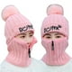 thumbnail image 4 of Gorros tejidos de invierno para mujer, gorro cálido de piel para invierno, gorro para mantener el calor con cremallera para mujer, Navidad Kuyhfg Bienvenido a Kuyhfg, 4 of 4
