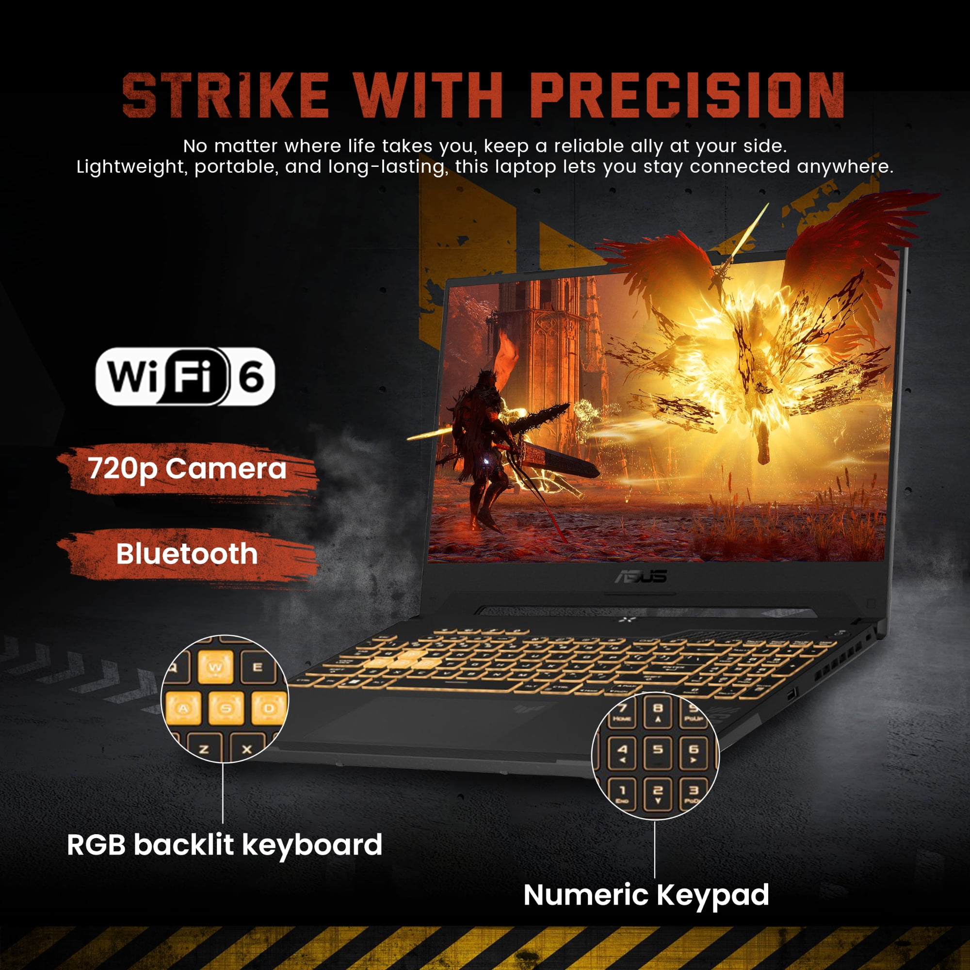 ASUS TUF Gaming Laptop, 15.6