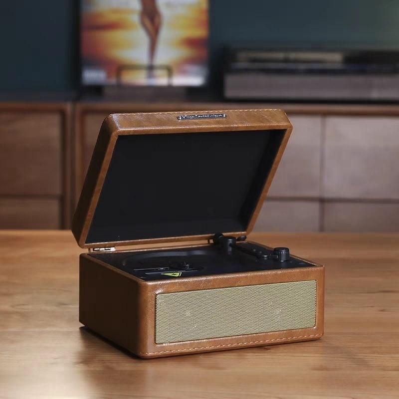 Portable CD Player with Built-in Speaker, Wireless Audio Device with USB Playback and Rechargeable Battery