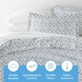 thumbnail image 4 of Twin Duvet Cover (Navy) - Experience Hotel-Like Comfort with Unparalleled, 4 of 6
