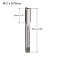 thumbnail image 2 of Unique Bargains M10 x 0.75mm H2 High Speed Steel 3 Straight Flutes Metric Machine Screw Thread Tap, 2 of 6