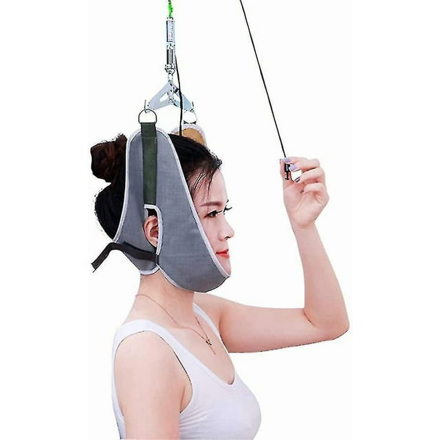 Over Door Cervical Traction Kit, Neck Disk Relief, For Neck Shoulder Pain Brace Relief Head Home, Neck Disk Relief