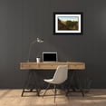 thumbnail image 3 of Paulus Constantijn la Fargue 24x17 Black Ornate Framed Double Matted Museum Art Print Titled: View of a Town House Garden in the Hague (1775), 3 of 5
