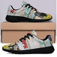 thumbnail image 3 of Cow Today I Choose To Be Happy Shoes Sneakers for Women Men Black Size 10.5, 3 of 7