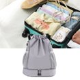 thumbnail image 3 of Drawstring Backpack, Gym Sackpack Waterproof  for Exercise Grey,Jewel Blue,Dark Blue,Black, 3 of 8