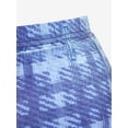 thumbnail image 4 of Rosegal Plus Size High Rise 3D Print Plaid Wide Leg Culotte Ninth Pants, 4 of 5