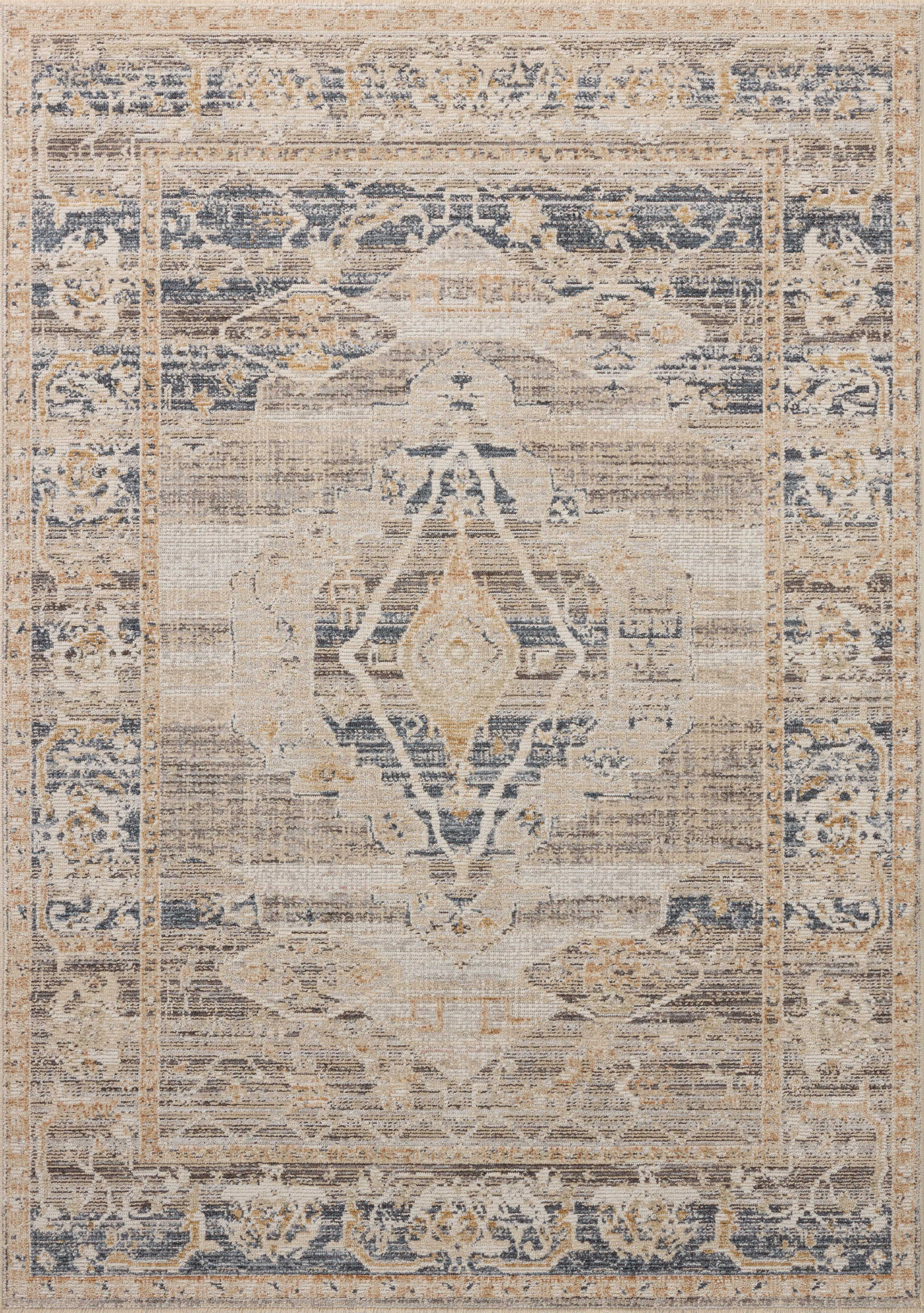 Loloi Milena Natural / Ivory 2'-7" x 10'-0" Area Rug