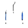 thumbnail image 2 of Riwesomey Herramienta de desbarbado Dispositivo de carpintería profesional Accesorio de pulidor Recortador de desbarbado de giratorio Accesorios de Artesanía Tipo 3 Riwesomey TO009837-03, 2 of 6