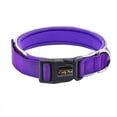 thumbnail image 1 of Reflective Nylon Dog Collar with Buckle Adjustable  Breathable Mesh Collars for Large Medium Dogs (M  Black), 1 of 3