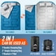 thumbnail image 5 of Bolsa de Dormir MEREZA Doble para Adultos con Almohada Talla XL, 5 of 6