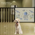 thumbnail image 4 of Puerta de Malla para Perros para Escaleras, Barrera para Mascotas Multiusos de Ajuste Interiores Universal, material confiable, Tela de Malla de Poliéster Resistente, Puerta, 4 of 7