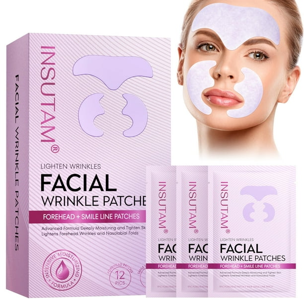 Parches antiarrugas faciales Insutam Forehead x12