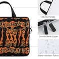 thumbnail image 3 of Werpe Tiger Print Pattern Diving Fabric Soft Carrying Travel Case Laptop Bag Idea 13inch, 3 of 5