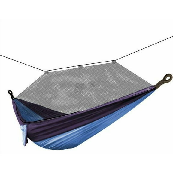 Bliss Hammocks BH-406XL-N-RB Extra Wide Hammock in a Bag w/ Mosquito Net - Blue