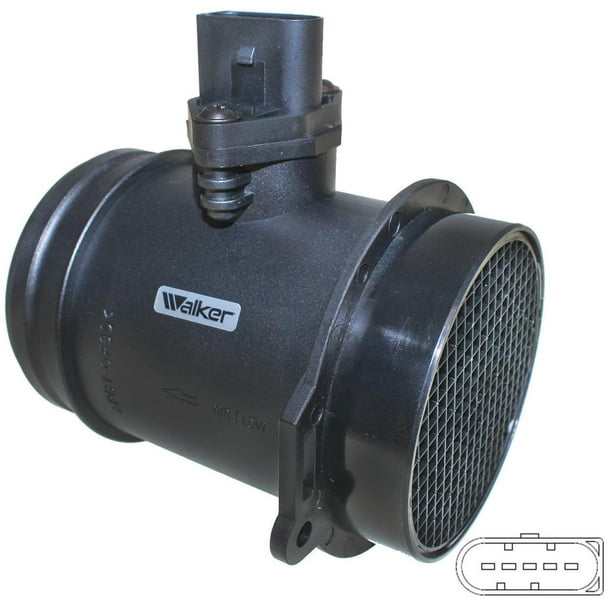 Sensor MAF A8 Quattro 2000 A 2002 Audi V8 4.2L WALKER 3015912578763845 1 Pieza 5 Terminales