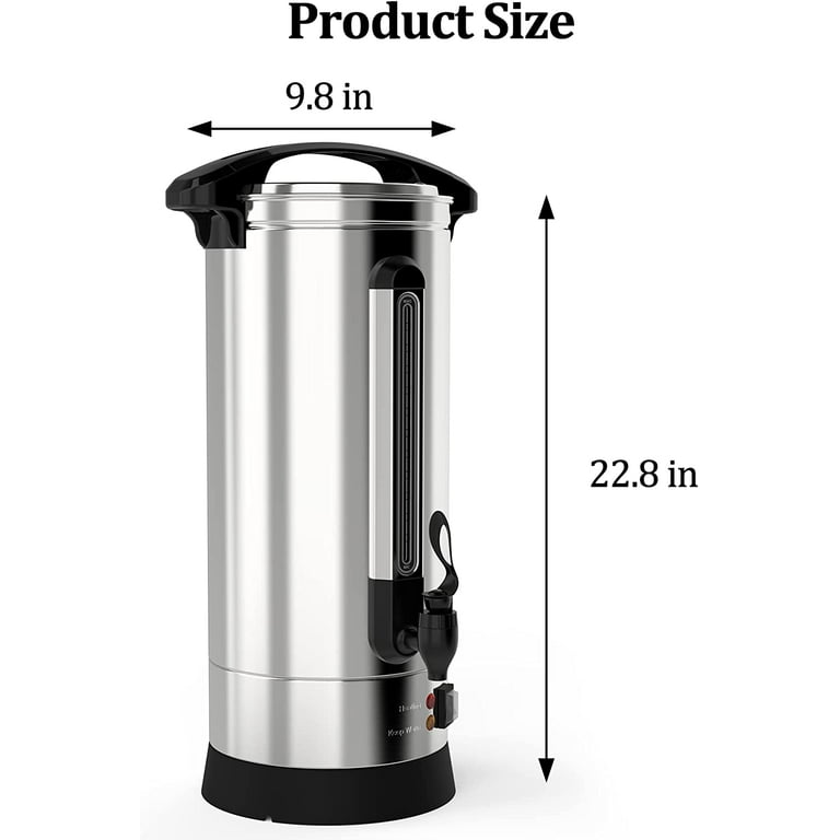 DSSTYLES 60 Cup Commercial Coffee Urn, Quick Brewing Food Grade
