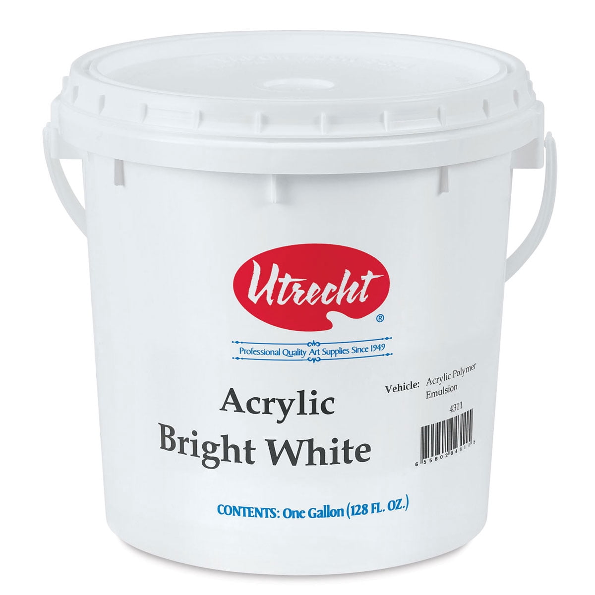 Utrecht Studio Series Acrylic Paint Bright White, Gallon Walmart
