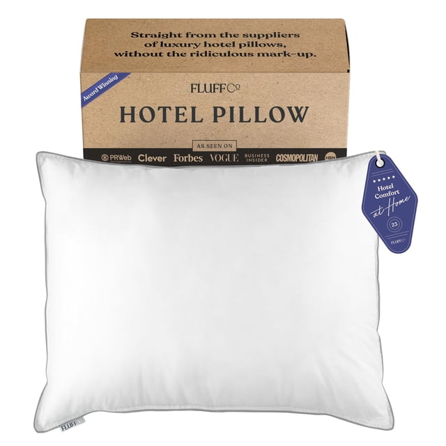 Almohada de cama FluffCo Zen Fluff™ Down Alternative King Size