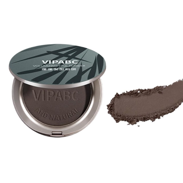 CoverUp Instant Temporary Hair Color Touch-Up Powder, Compact Gray Hair Concealer for Roots & Regrowth, Black or Brown, 13g