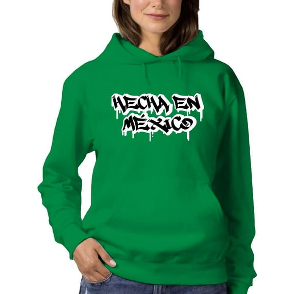 Made In Mexico Girl Hoodie Women -Smartprints Designs, Female 5X-Large