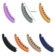 thumbnail image 3 of Pinzas De Plátano Grandes, Pinza De Pelo De Plátano De Colores De Resina, Pinza Antideslizante Para Coleta, Pinza Para Cabello Grueso Y Rizado Para Mujeres Y Niñas Cateissary CE008581-02, 3 of 6