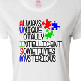 thumbnail image 4 of Inktastic Autism Awareness Acronym Women's T-Shirt, 4 of 5