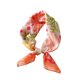 thumbnail image 1 of Bufandas de algodón y lino para mujer, bufanda pequeña de seda, bufanda con motivos literarios y temperamento, flores y pétalos, pañuelo decorativo para el cabello para mujer., 1 of 1