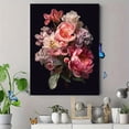 thumbnail image 4 of Pink Peony Hydrangea Canvas Print Wall Art for Living Room Bathroom Office Foyer Hallway, 4 of 8