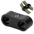 thumbnail image 3 of 4AN Hose Separator Clamp Aluminum Alloy Tube Fitting  Pipe Connector Adapter, 3 of 8