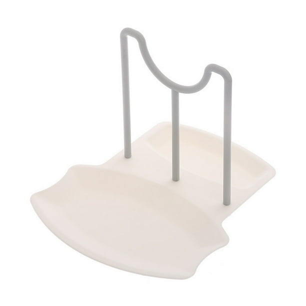 Aparatos de cocina Tapa de olla de plástico Tapa de olla de plástico multifuncional Organizador de cocina para tapas de ollas Tapas de sartenes Estante de almacenamiento Ahorro de espacio Fácil de lim
