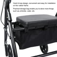 thumbnail image 3 of Walker Storage Bag 4 Wheel Walker Rollator Wheelchair Frame Replacement Storage Bag, 3 of 8