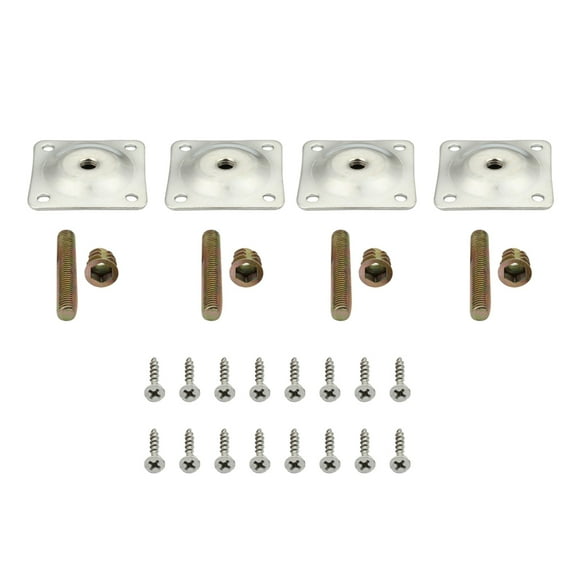 WRITWAA Sofa Feet Furniture Legs Sofa Legs Iron DIY Furniture 4 Sets