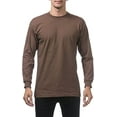 thumbnail image 2 of Pro Club Men's 3-Pack Heavyweight Cotton Long Sleeve Crew Neck T-Shirt, 2 of 5