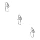 thumbnail image 2 of Qarigey Anillo para la nariz Anillos circulares en Cruce Clip personal Moda Cuerpo que combina con todo para regalo Ocio Casual Type1 NO1, 2 of 6