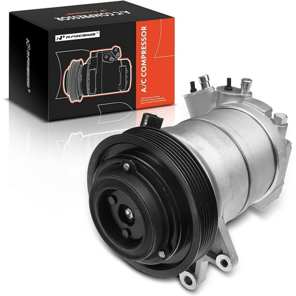 A-Premium AC Compressor with Clutch Compatible with Nissan Altima 2002-2006 Maxima 2003-2008 V6 3.5L Sedan
