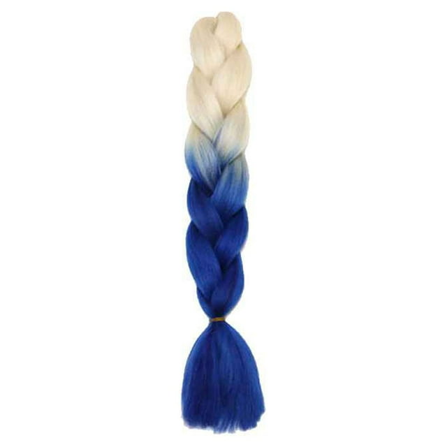 fastboy Gradient Color Women Braid Hair Large Braiding Hair Wigs High Temperature Fiber Synthetic Hair Extensions