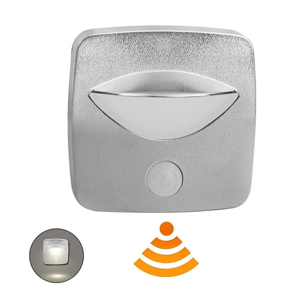 Facon 1-Pack LED Aisle Light w/Motion Sensor LED Sensor Step Lights, 3400K Warm White Deck Lights for RV, Boat, Marine, Camper, Trailer, Motor Home